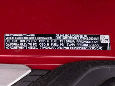 2024 Porsche 911 911 Carrera S (MY24)