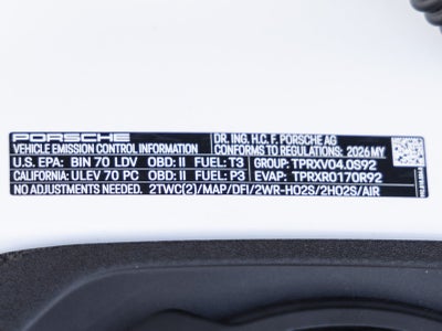 2026 Porsche 911 911 GT3 with Touring Package