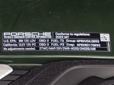 2022 Porsche 911 911 GT3 with Touring Package
