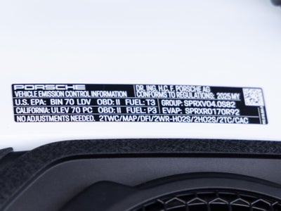 2025 Porsche 911 Turbo S