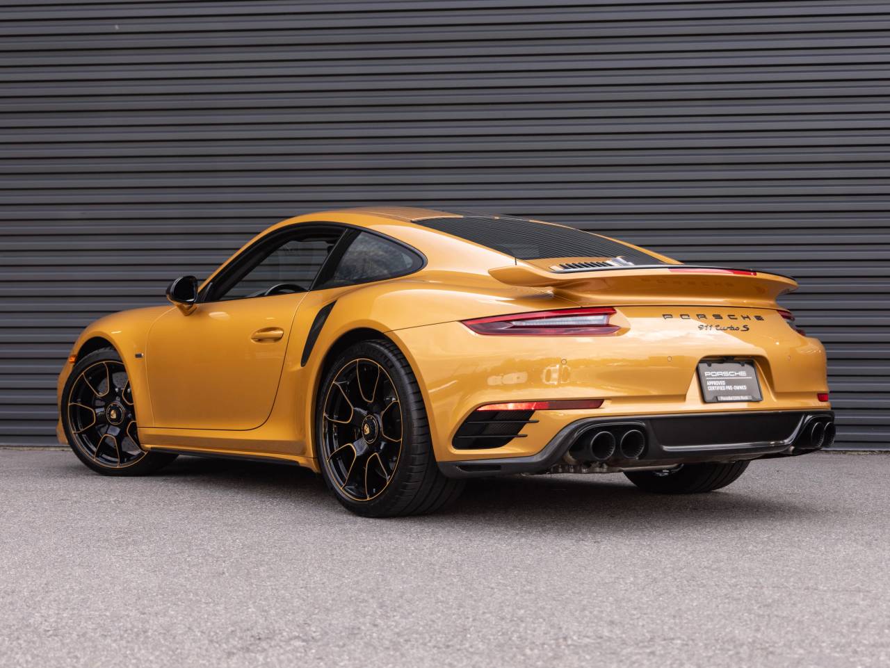 2018 Porsche 911 911 Turbo S Exclusive Series