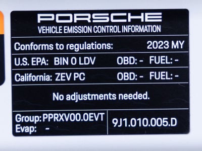 2023 Porsche Taycan Taycan GTS (MY23)