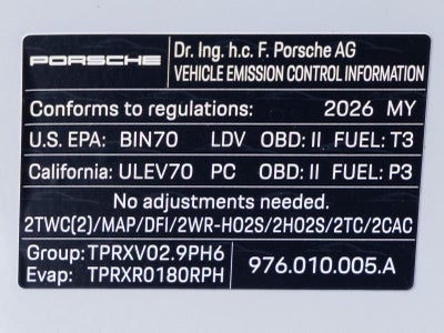 2026 Porsche Panamera Panamera 4 E-Hybrid