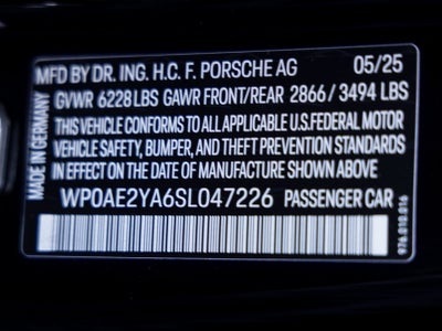 2025 Porsche Panamera Panamera 4 E-Hybrid