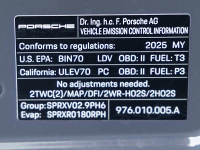 2025 Porsche Panamera Panamera 4 E-Hybrid