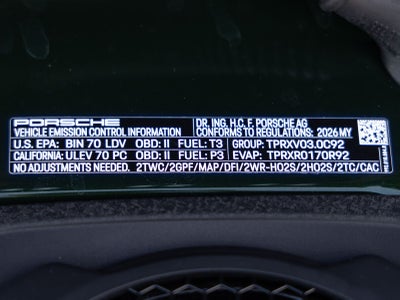 2026 Porsche 911 Carrera 4S