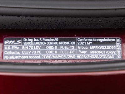 2021 Porsche 911 Targa 4S Heritage Design Edition