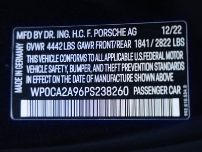 2023 Porsche 911 911 Carrera Cabriolet (MY23)