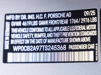 2026 Porsche 911 911 Spirit 70
