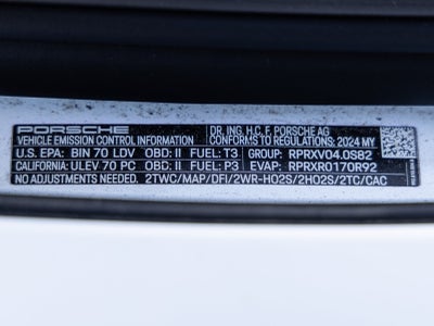 2024 Porsche 911 911 Turbo S Cabriolet (MY24)