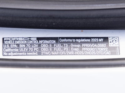 2023 Porsche 911 911 Turbo S Cabriolet (MY23)