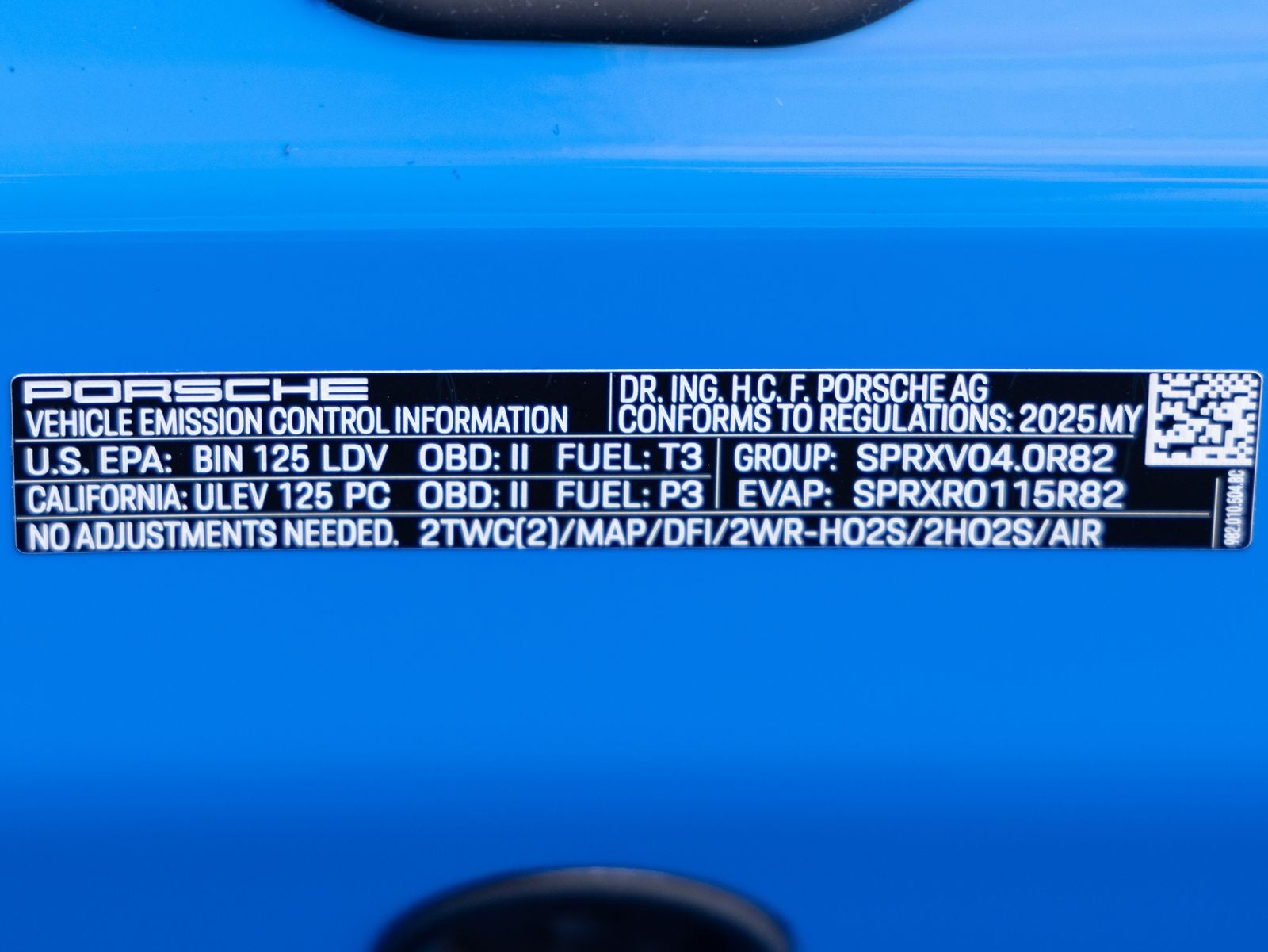2025 Porsche 718 Spyder RS
