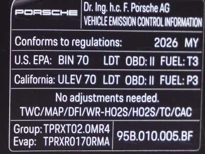 2026 Porsche Macan Macan
