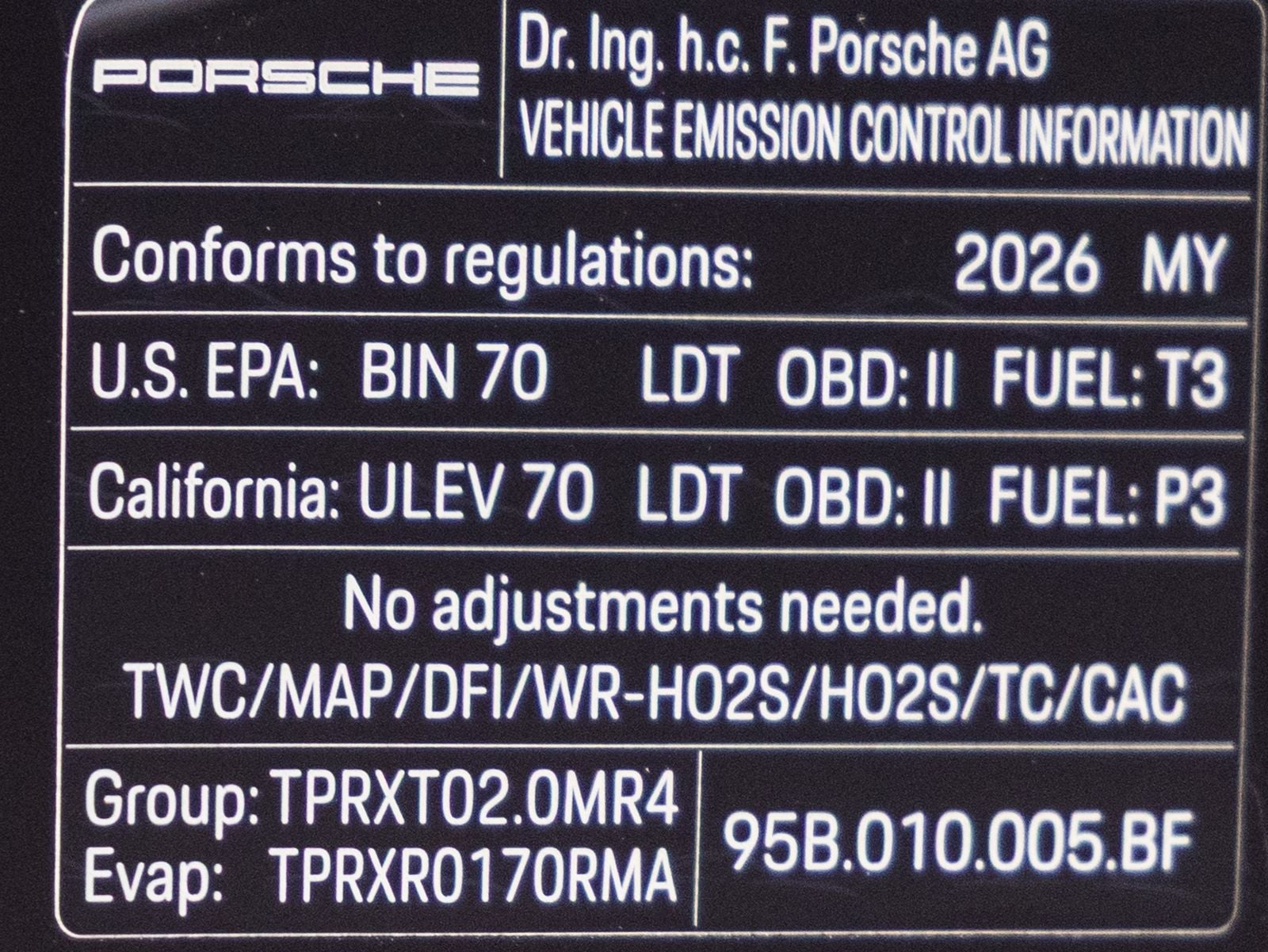 2026 Porsche Macan Macan
