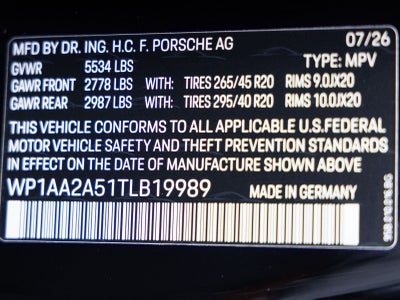 2026 Porsche Macan Macan
