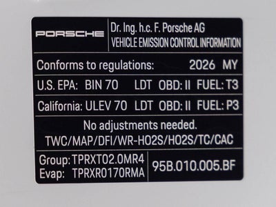 2026 Porsche Macan AWD