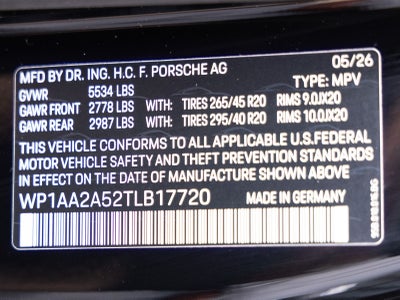 2026 Porsche Macan Macan