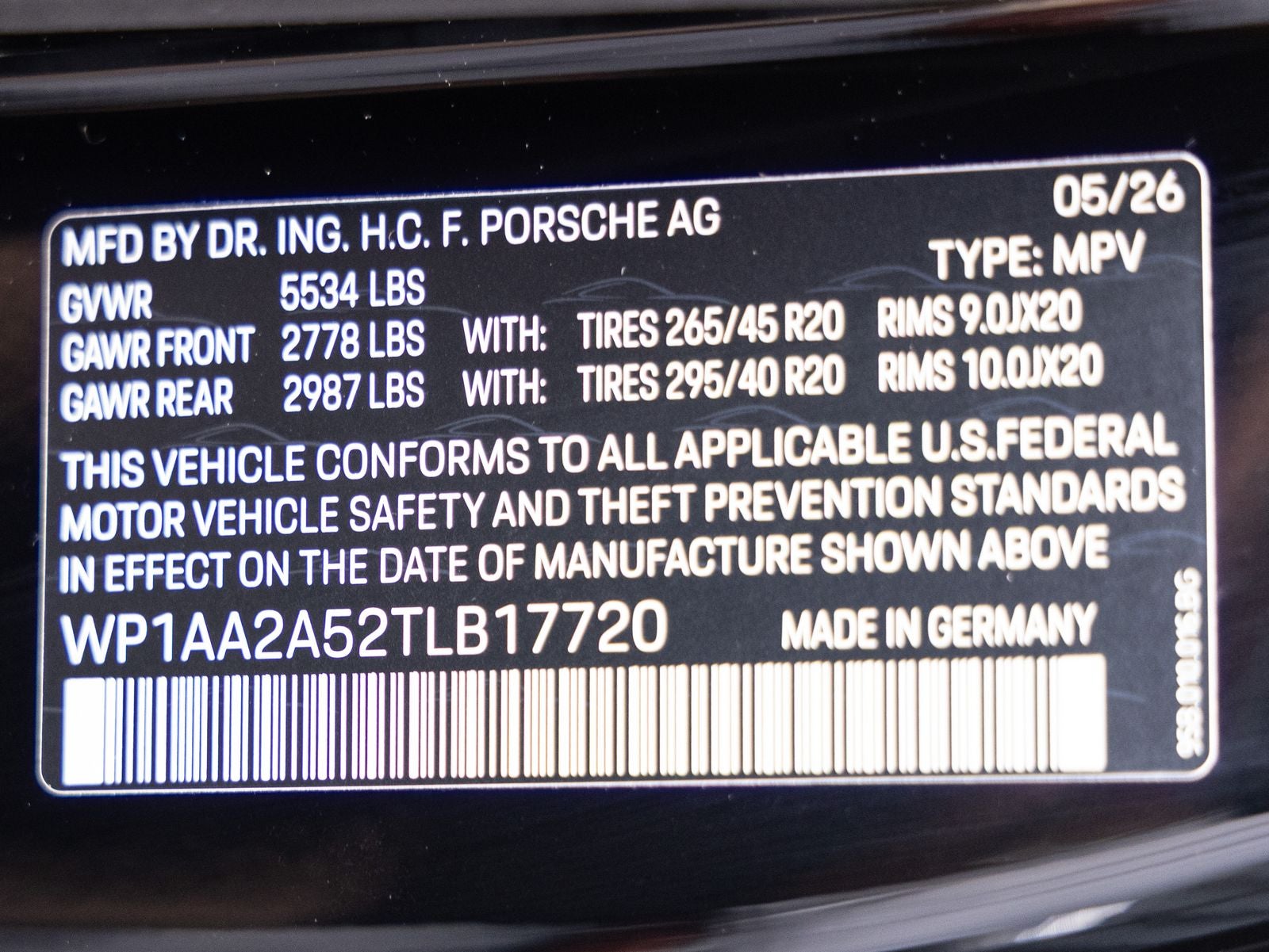 2026 Porsche Macan Macan