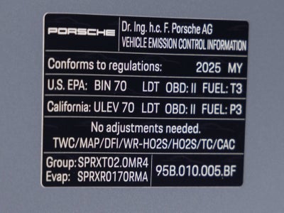 2025 Porsche Macan Macan