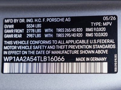 2026 Porsche Macan AWD
