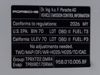 2026 Porsche Macan Macan