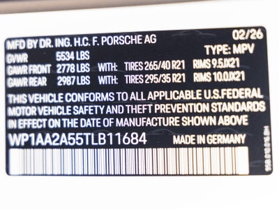 2026 Porsche Macan AWD