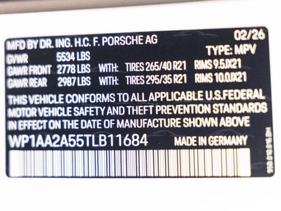 2026 Porsche Macan AWD