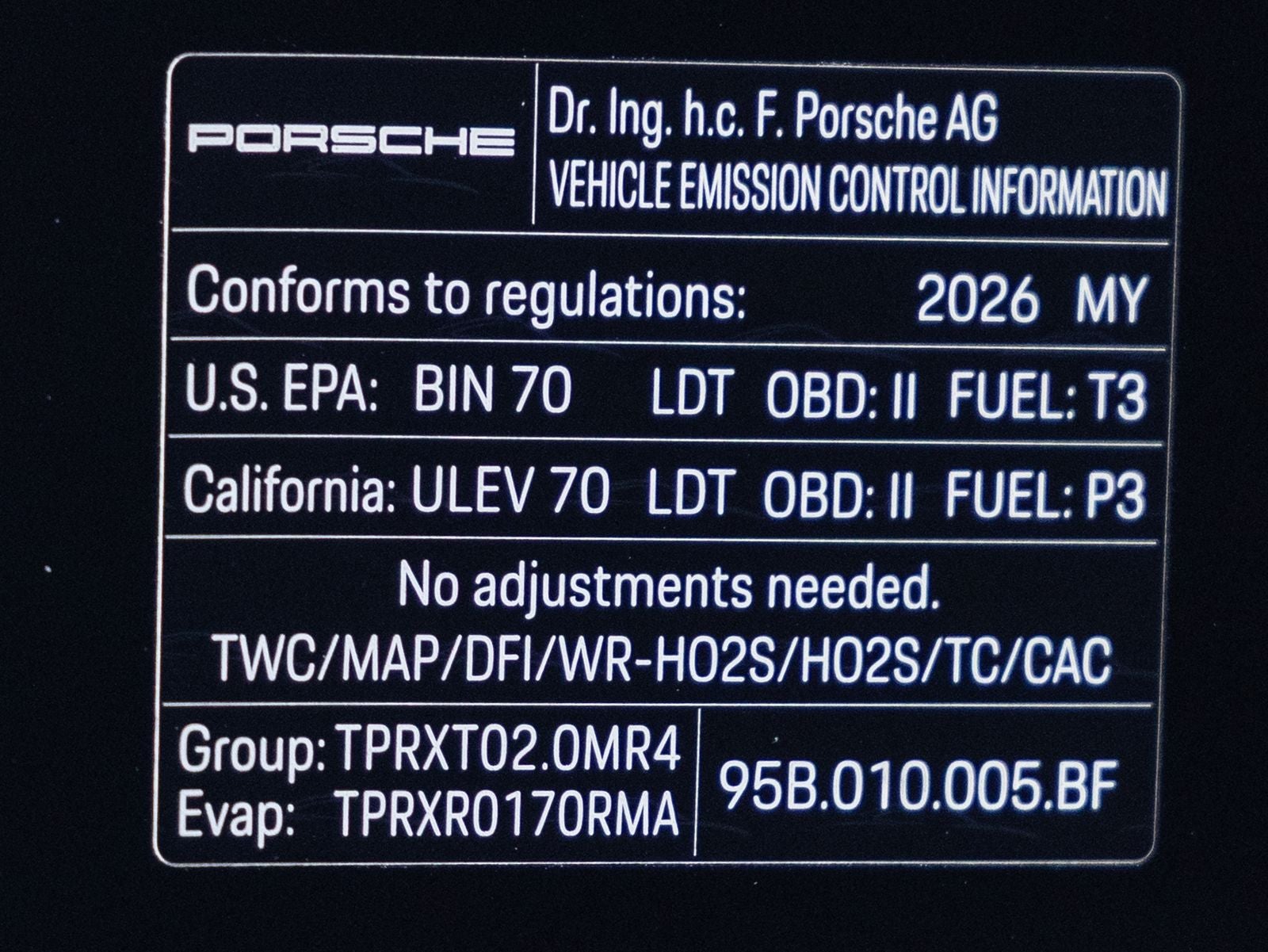 2026 Porsche Macan Macan