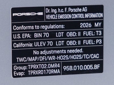 2026 Porsche Macan Macan