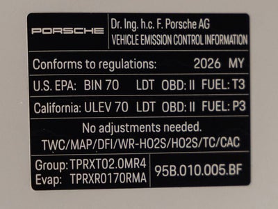 2026 Porsche Macan AWD