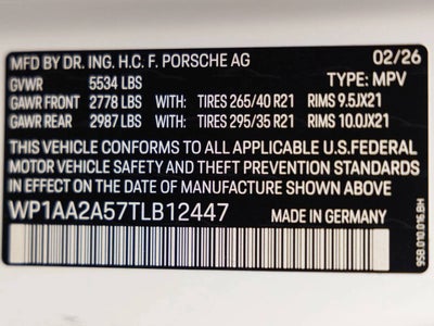 2026 Porsche Macan AWD