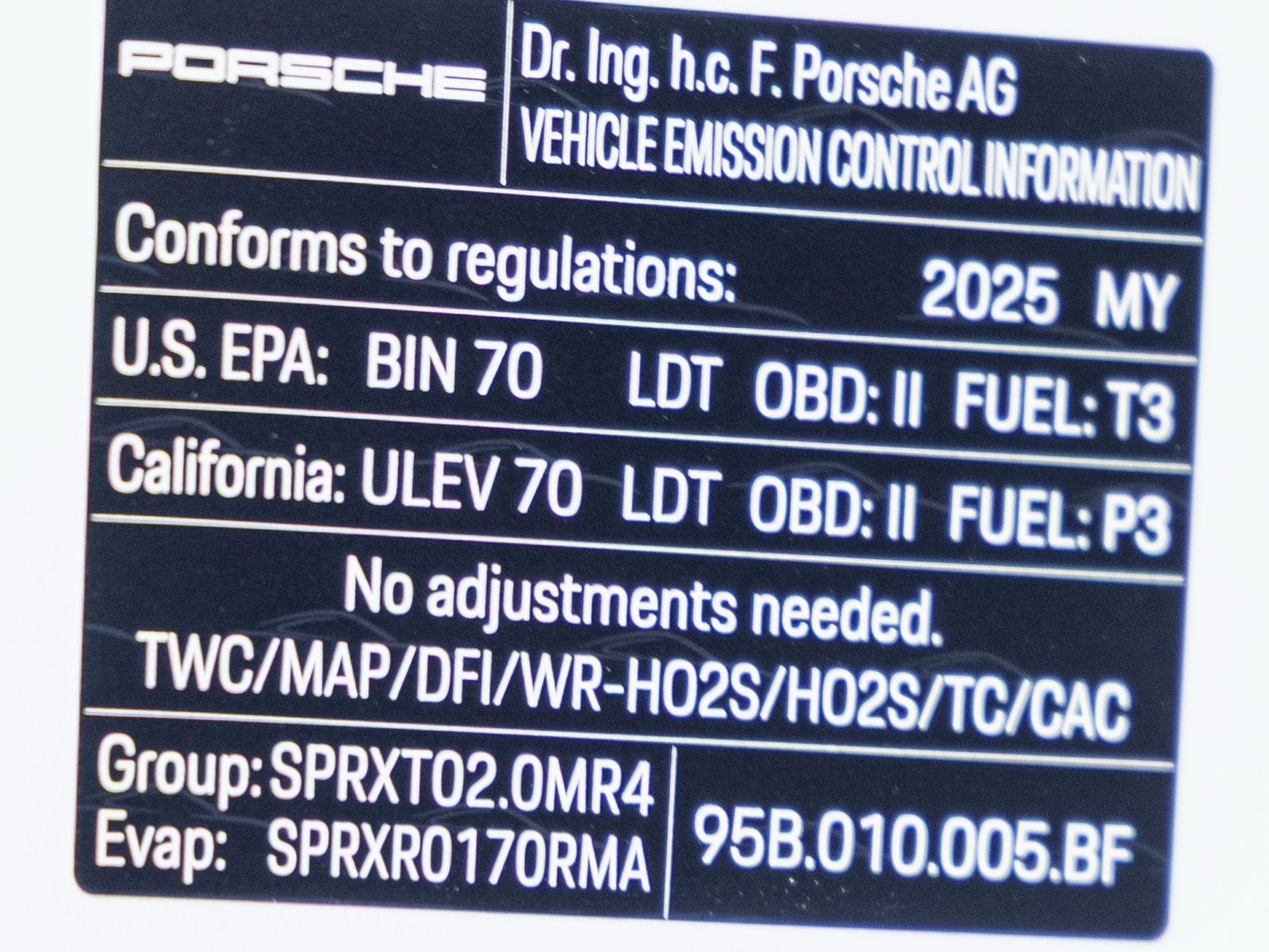 2025 Porsche Macan Macan