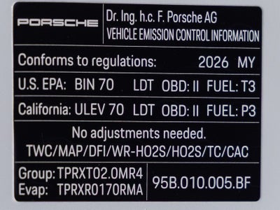 2026 Porsche Macan AWD