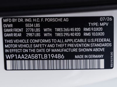 2026 Porsche Macan AWD