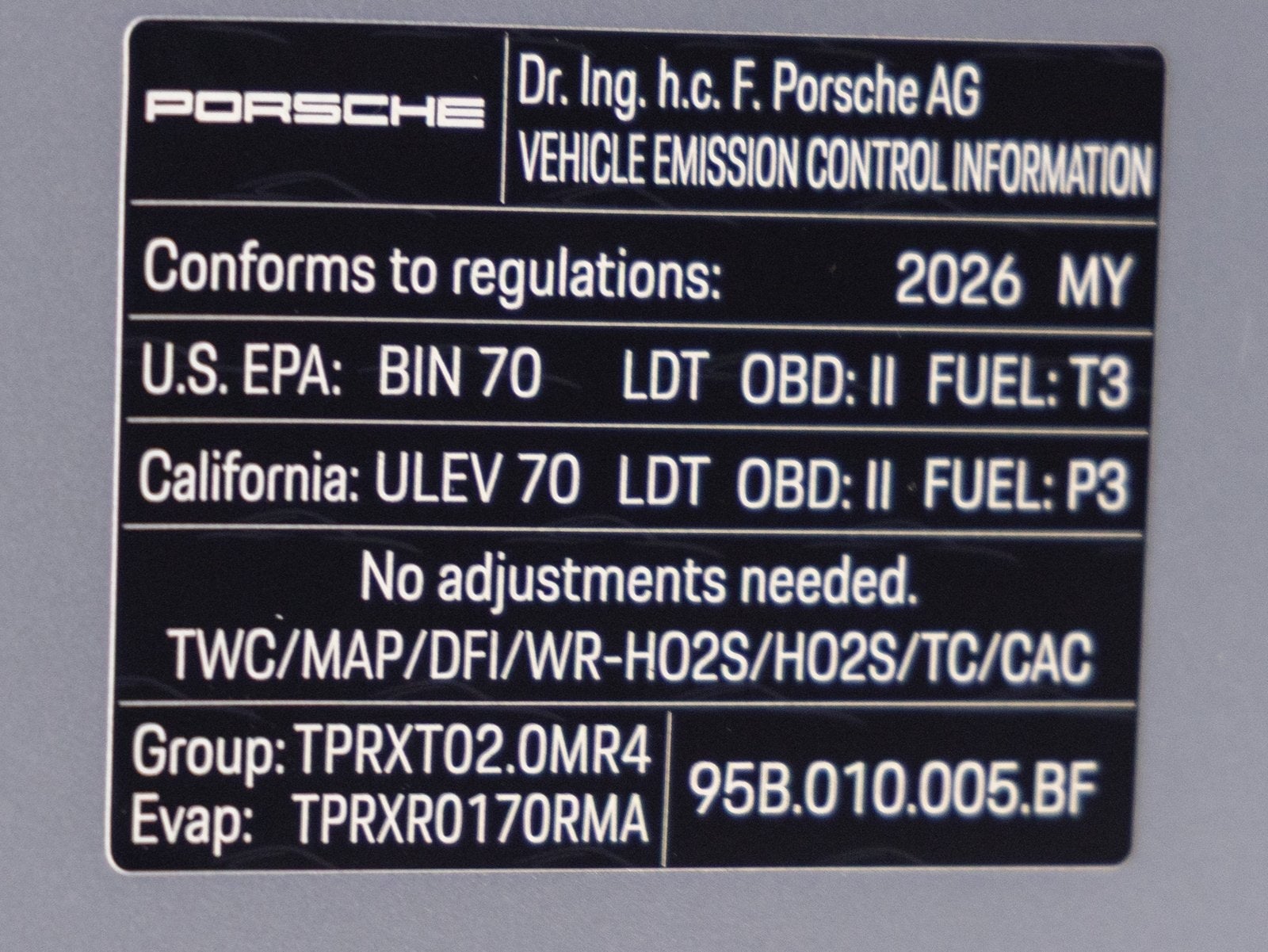 2026 Porsche Macan Macan