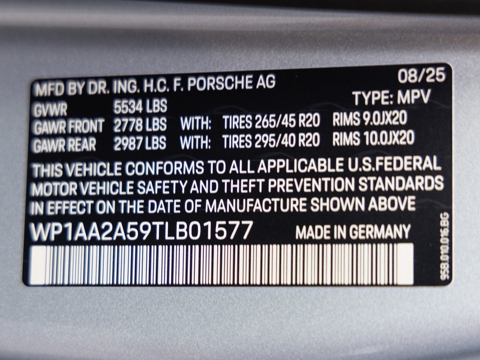 2026 Porsche Macan Macan