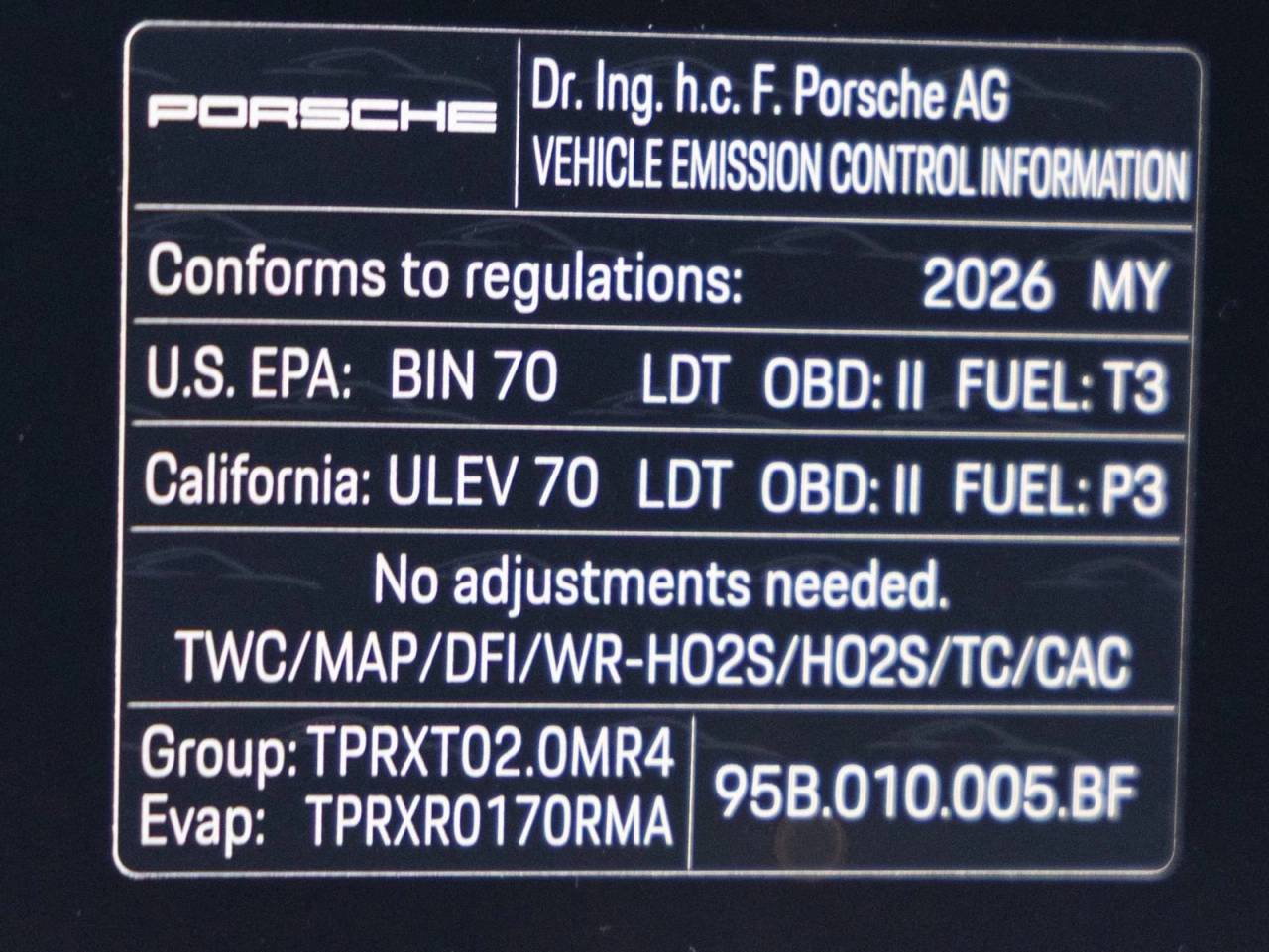 2026 Porsche Macan Macan