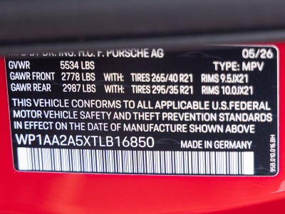 2026 Porsche Macan Macan