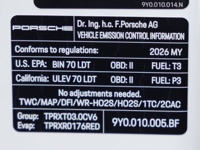 2026 Porsche Cayenne Cayenne