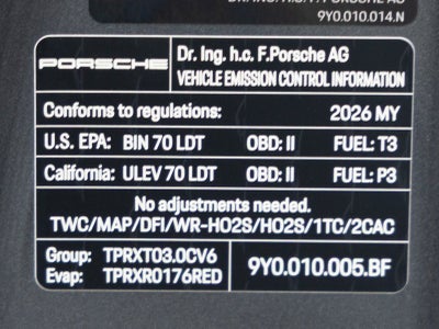 2026 Porsche Cayenne AWD