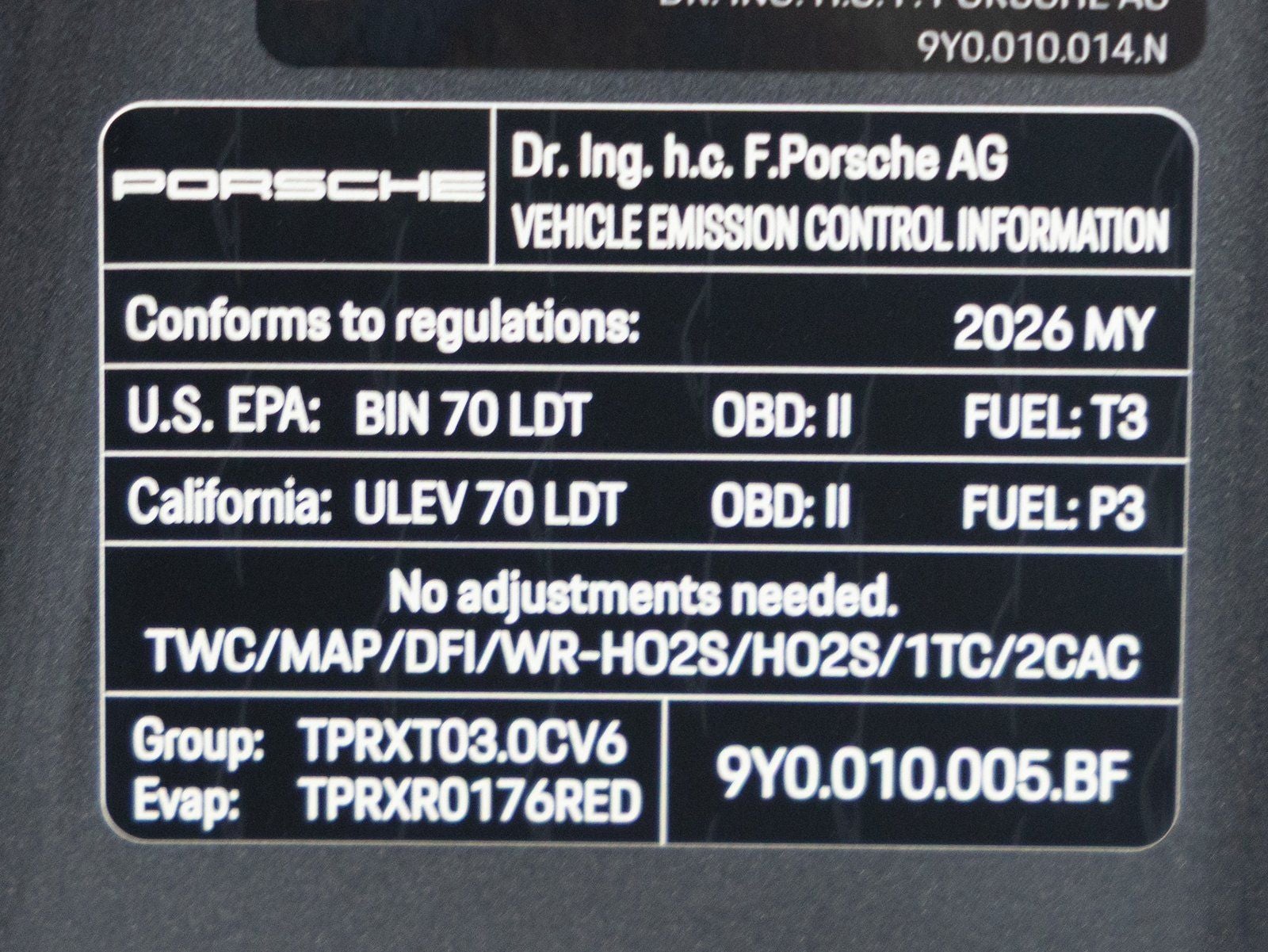 2026 Porsche Cayenne AWD