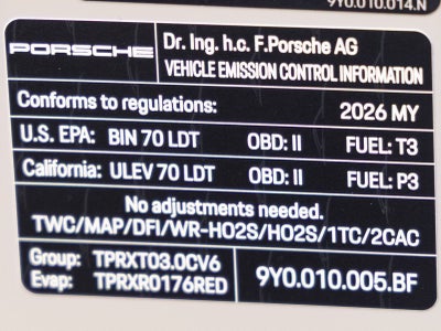 2026 Porsche Cayenne Cayenne