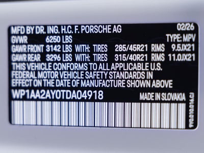 2026 Porsche Cayenne Cayenne