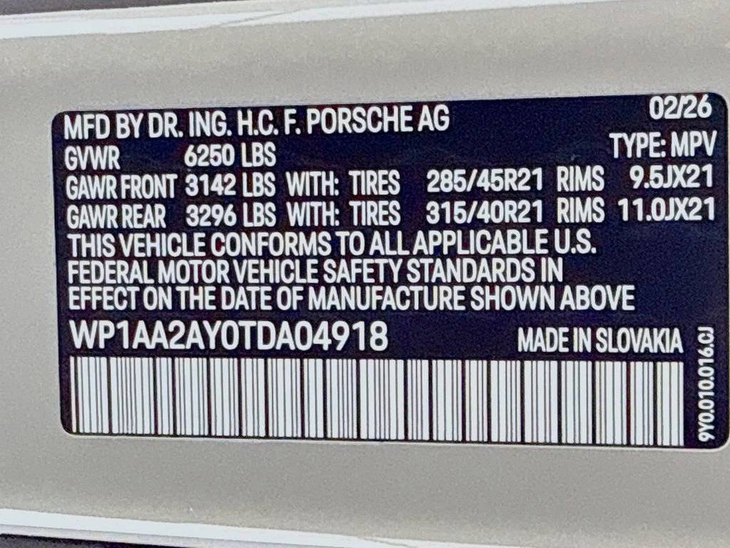 2026 Porsche Cayenne Cayenne