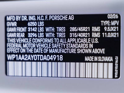2026 Porsche Cayenne Cayenne