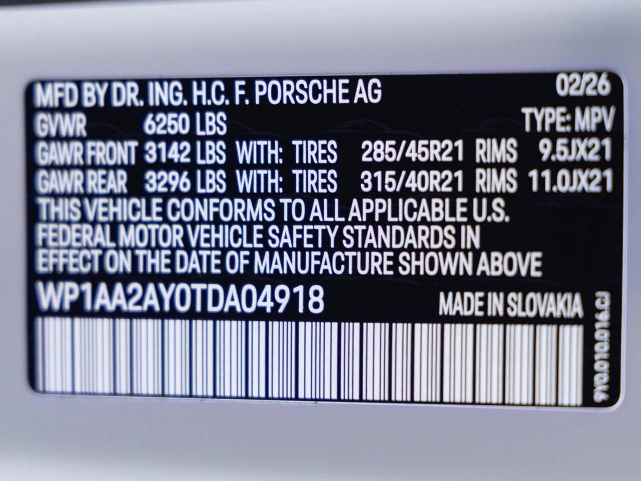 2026 Porsche Cayenne Cayenne
