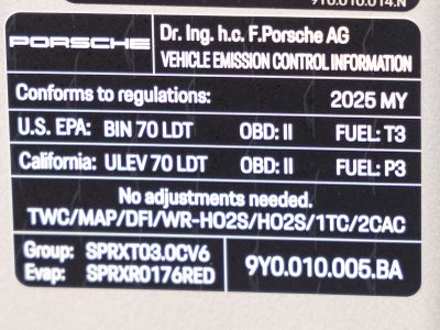 2025 Porsche Cayenne Cayenne