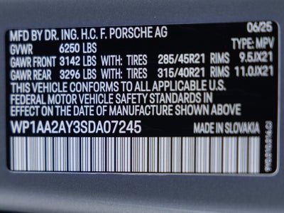2025 Porsche Cayenne Cayenne