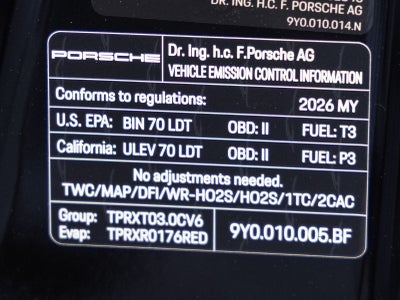 2026 Porsche Cayenne Cayenne