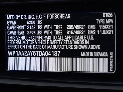 2026 Porsche Cayenne Cayenne